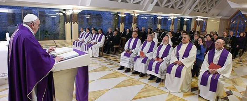 El Papa visitó la parroquia romana de Todos los Santos