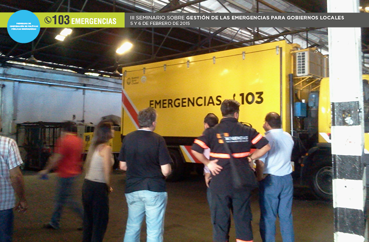 Parte del equipo de Defensa Civil de Salta visitó el CUCC