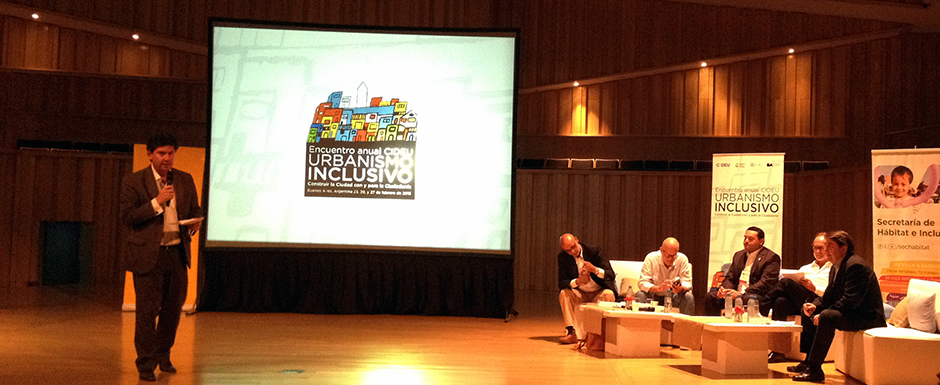 Ciudades del país participaron en el Encuentro sobre Urbanismo Inclusivo en Buenos Aires