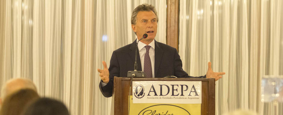 Mauricio Macri ratificó su compromiso en defensa de la libre expresión y la libertad de prensa