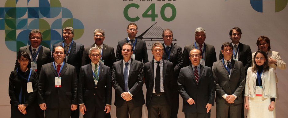 Alcaldes latinoamericanos firmaron un compromiso regional por el cambio climático