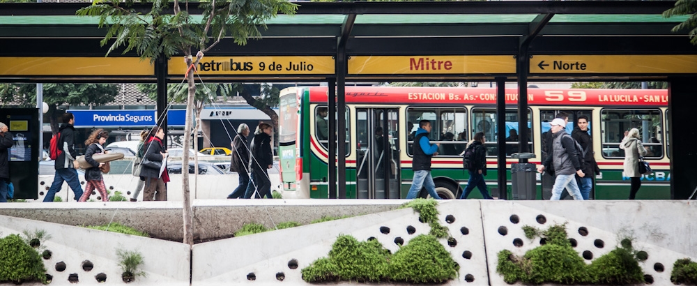 El Metrobus porteño, un ejemplo internacional