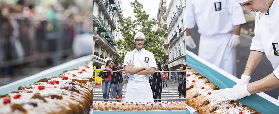 La Trenza de Pascua más grande del país se hizo en la Ciudad