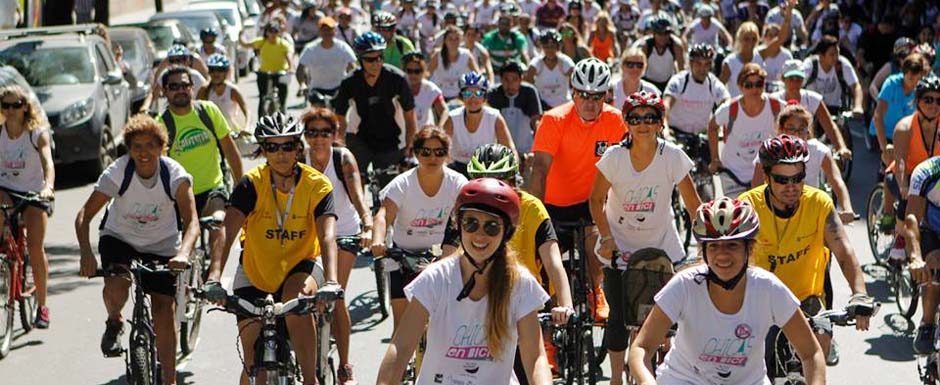 Bicicleteada en el Planetario