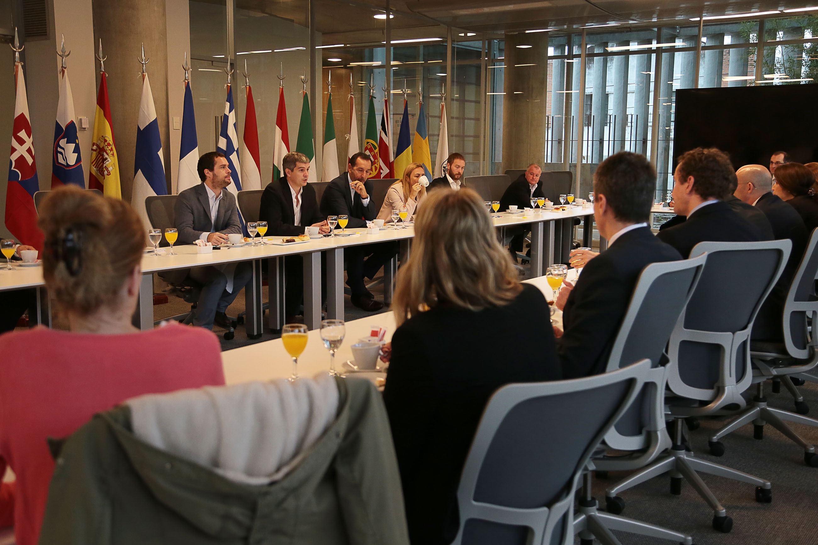 Autoridades del GCBA recibieron a diplomáticos de la Unión Europea
