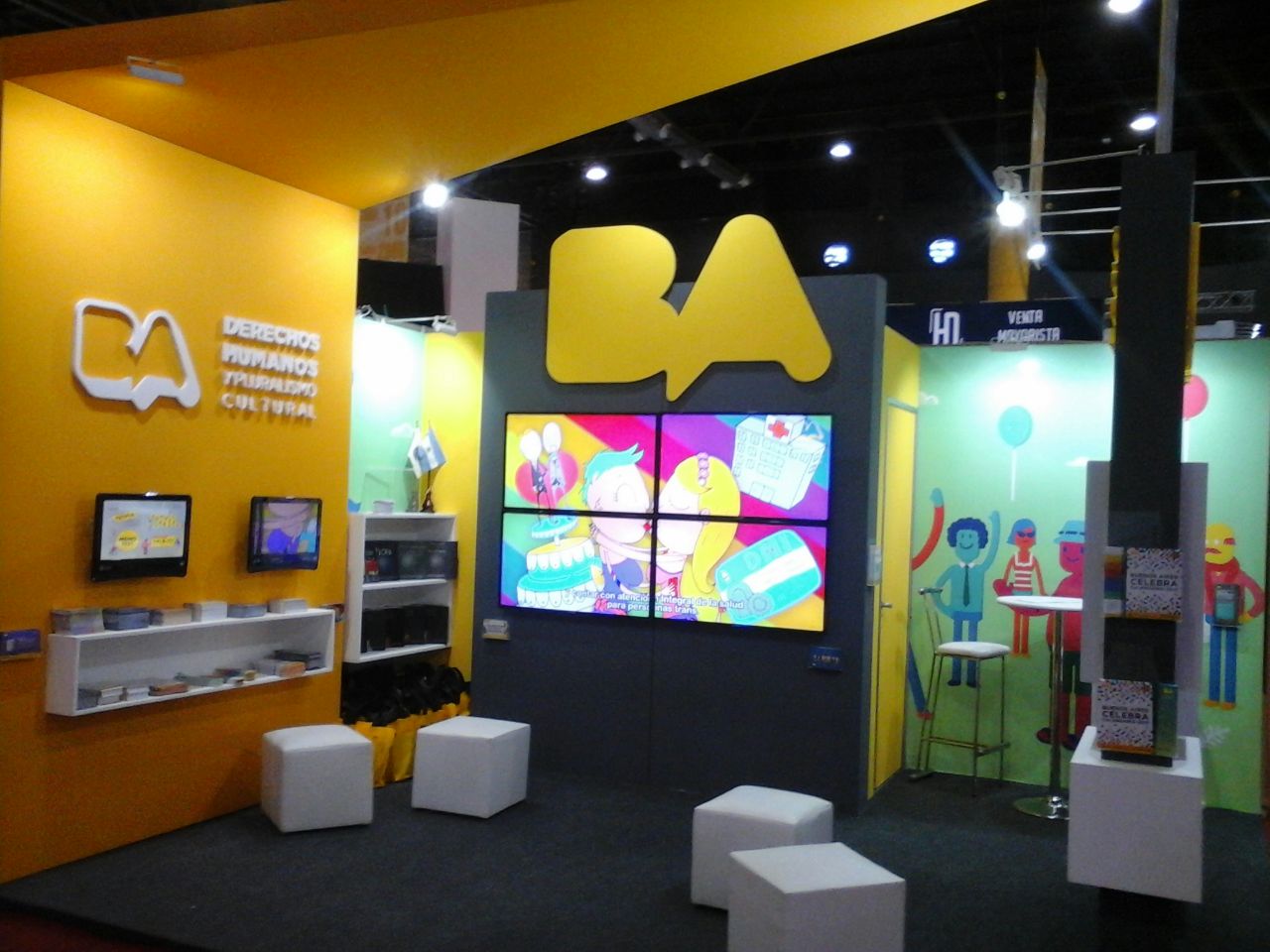 Derechos Humanos y Pluralismo Cultural presente en la Feria del Libro