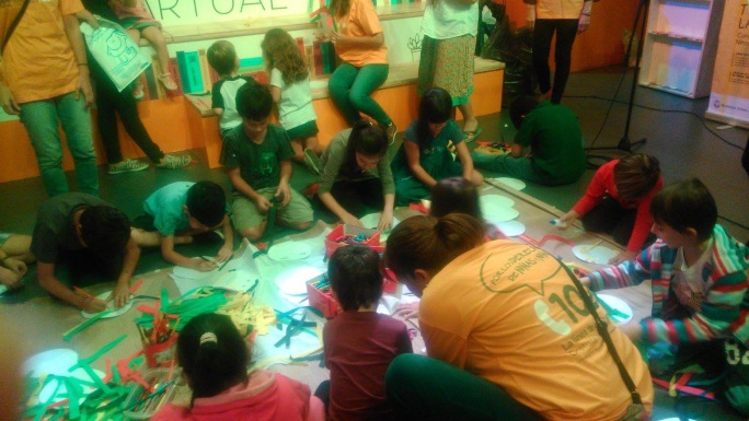 Los chicos aprendieron sobre sus derechos en la Feria del Libro