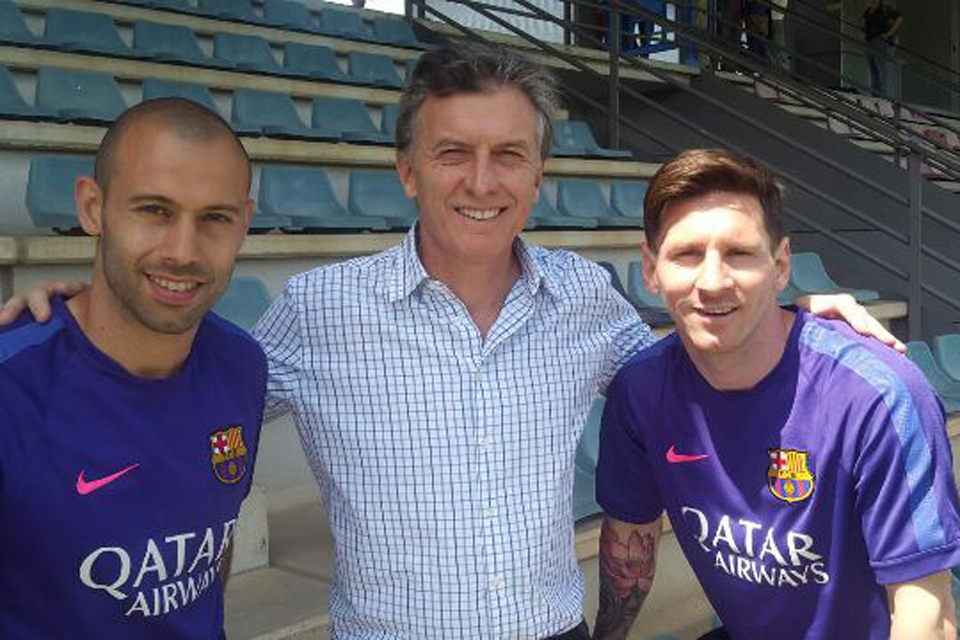 Macri con Messi y Mascherano: apoyo a los Juegos Olímpicos de la Juventud 2018