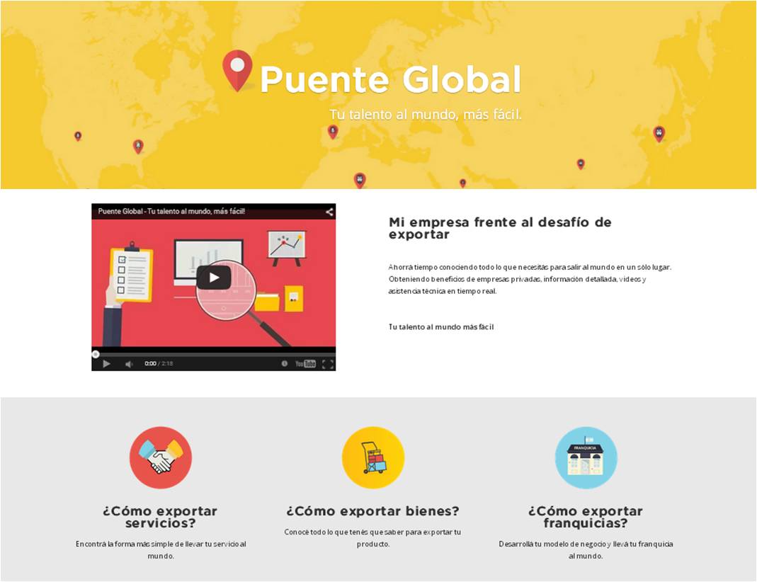 Puente Global: tu talento al mundo, más fácil!