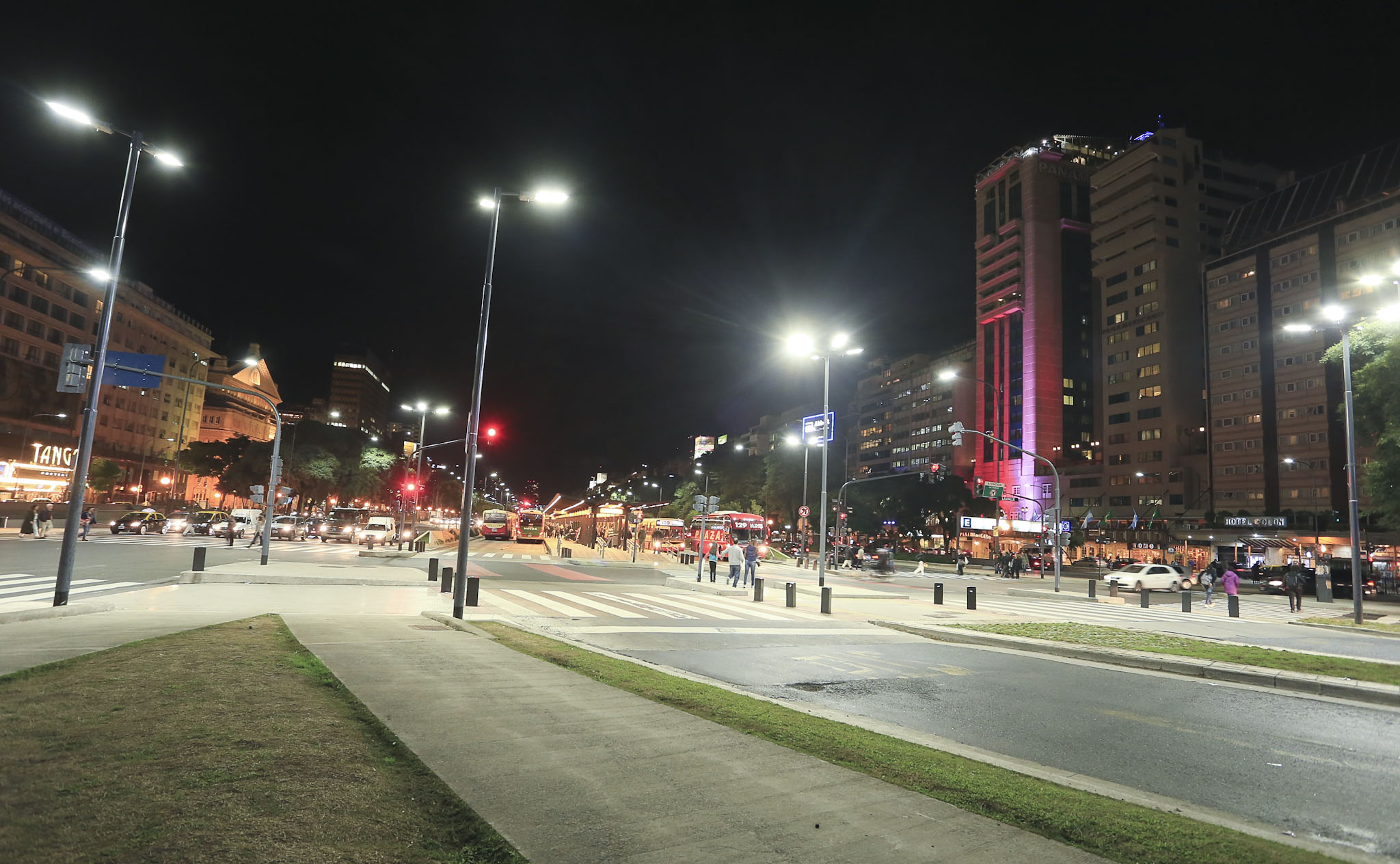 Buenos Aires, una ciudad con iluminación inteligente