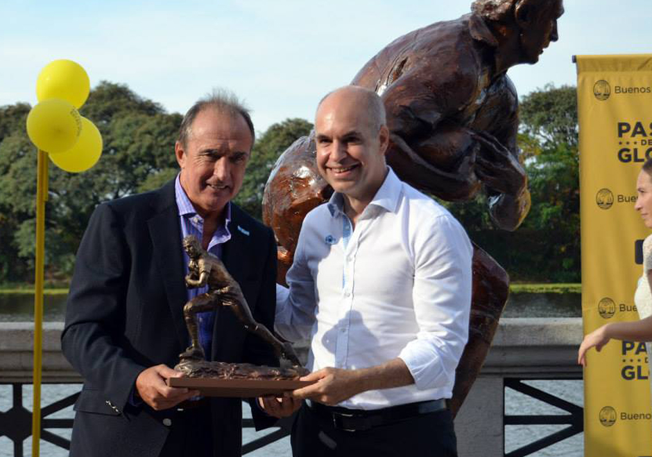 Porta se sumó al Paseo de la Gloria