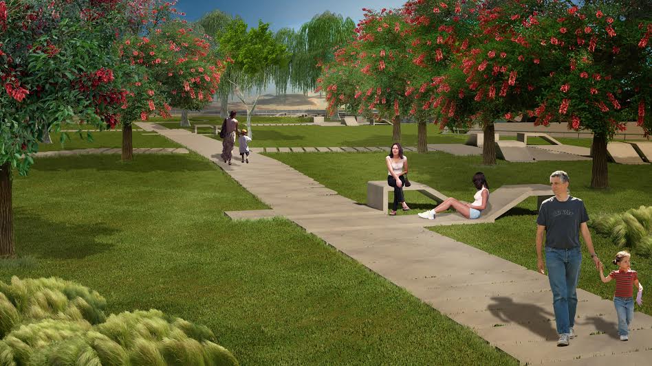 El parque de Punta Carrasco que le da continuidad a la Costanera Norte 