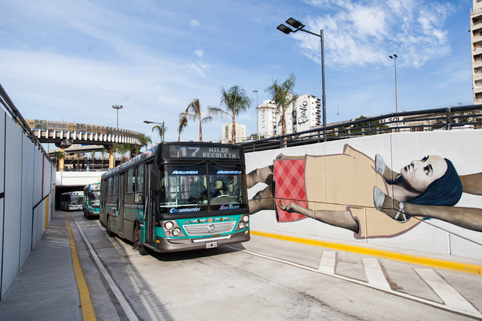 Cámara en Mano por los nuevos túneles del Metrobus 9 de Julio 