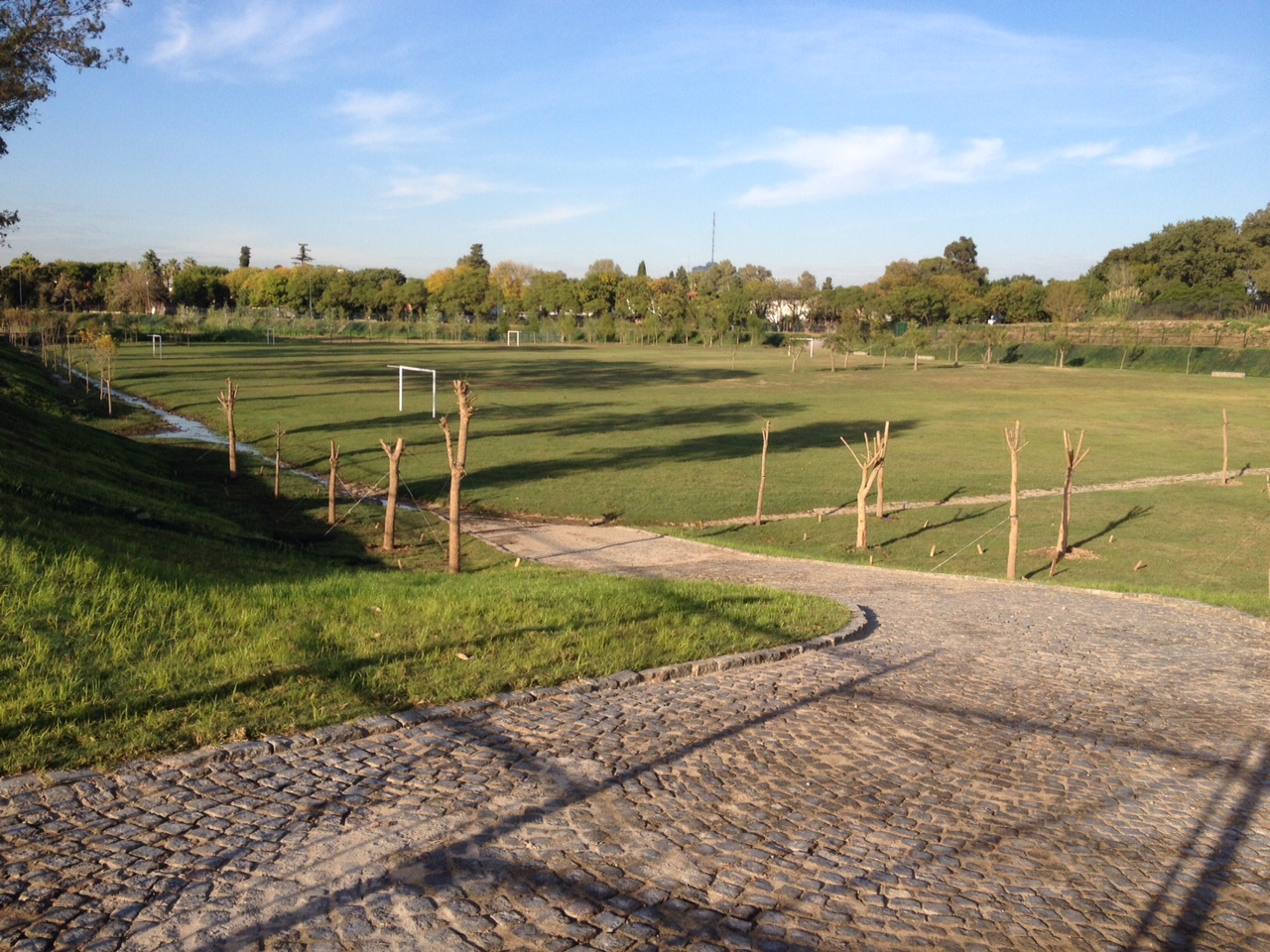 Nuevos reservorios en Parque Sarmiento