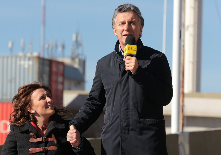 Mauricio Macri inauguró la salida de la Autopista Illia hacia Av. Del Libertador
