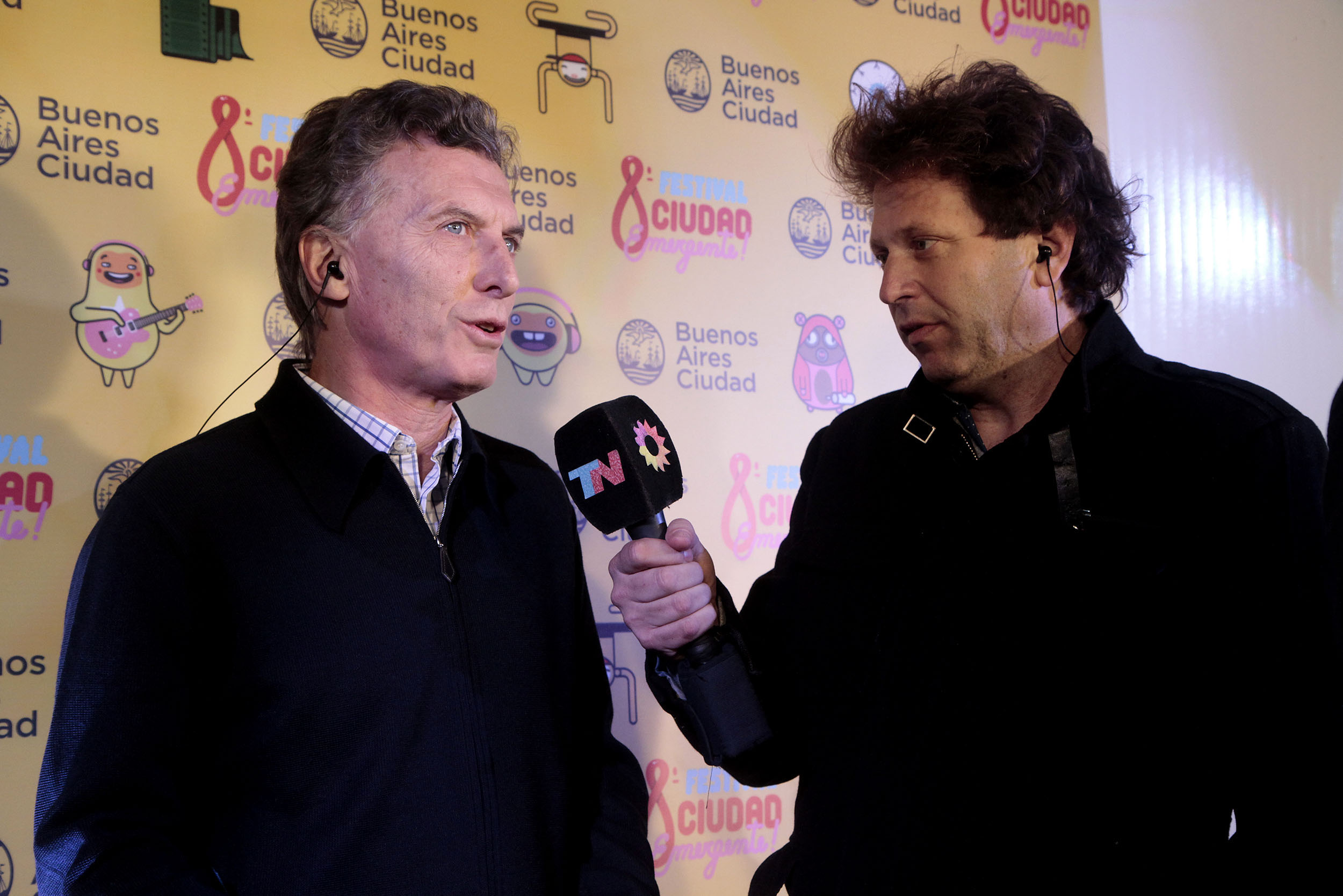 Mauricio Macri asistió al homenaje a Gustavo Cerati en el cierre del festival Ciudad Emergente