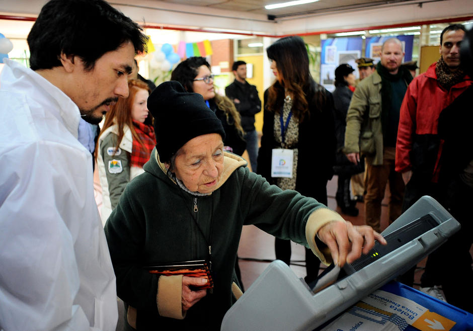 La jornada de elecciones en imágenes