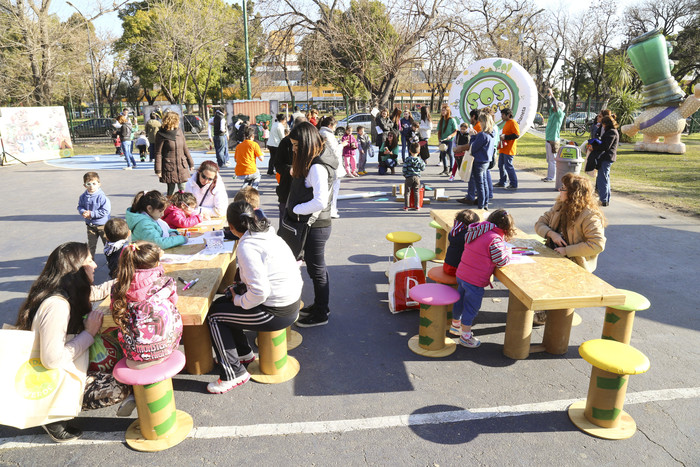 Para los más chicos, aprender a reciclar jugando
