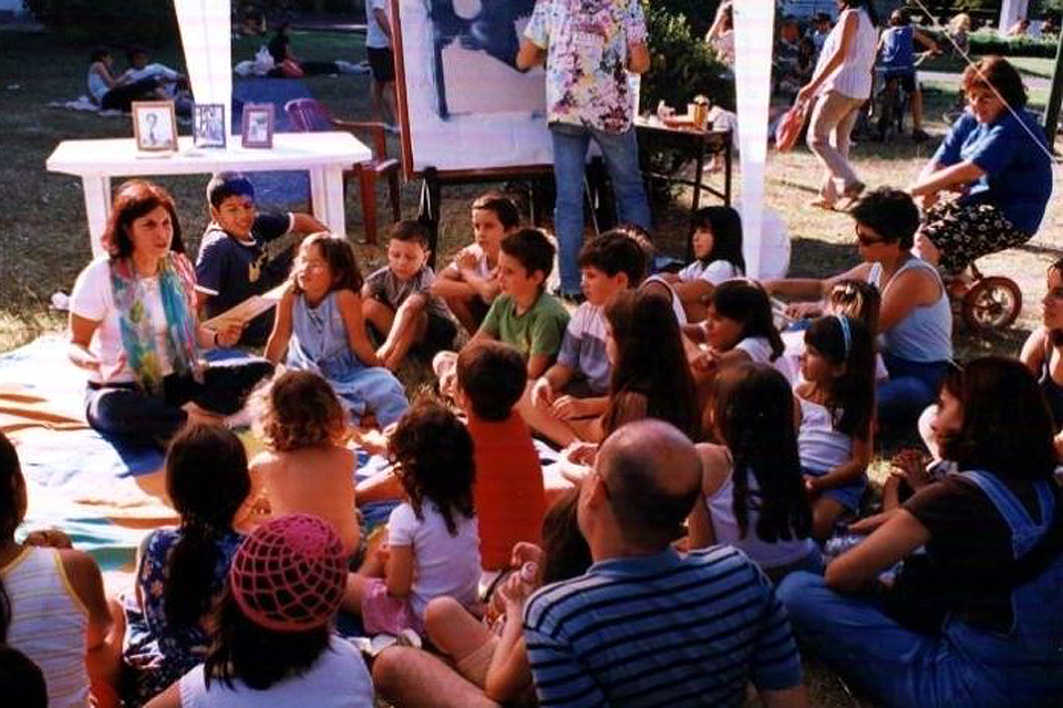 Un pic nic de lectura en vacaciones de invierno