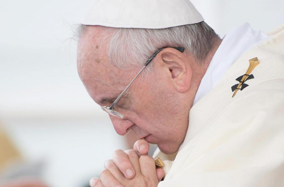 El voluntariado, en la oración papal