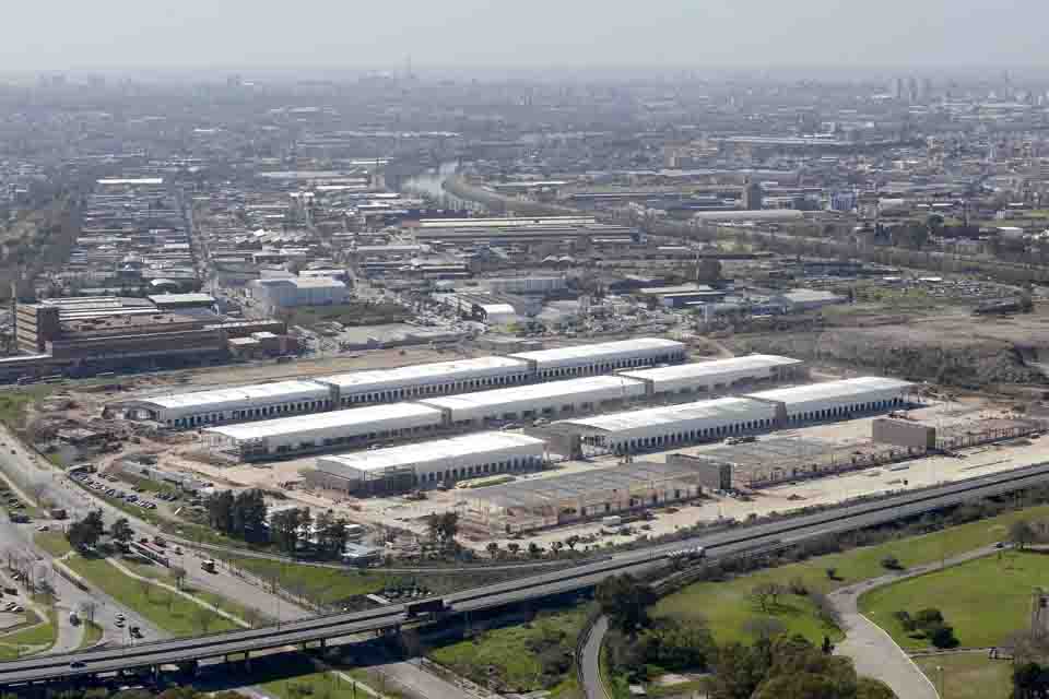 Avanza la construcción del Centro de Concentración Logística de Villa Soldati