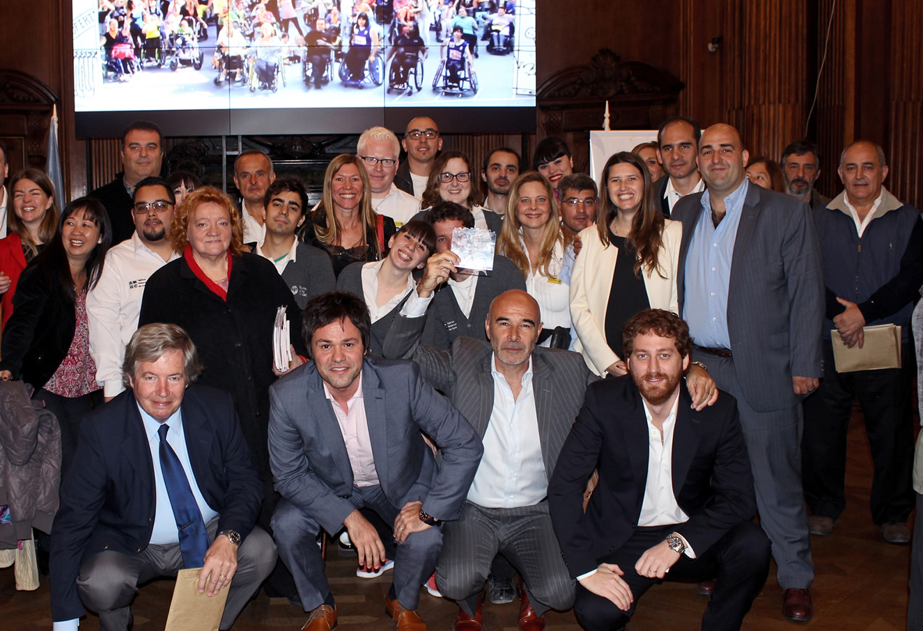 La AGC recibió una distinción por su aporte en la construcción de una Ciudad accesible