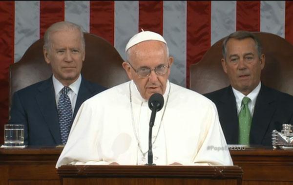 Francisco en el Capitolio