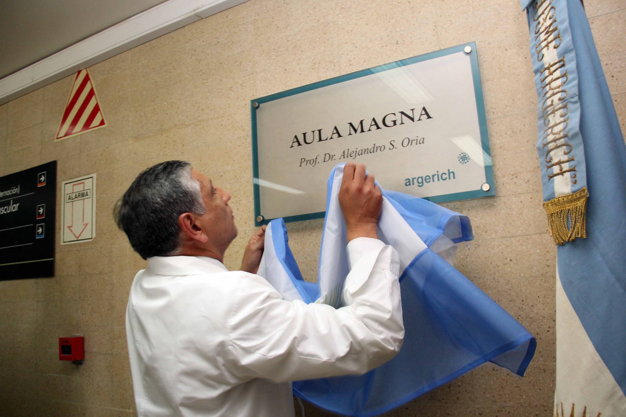 Aula Magna del Hospital Argerich nombrada “Prof. Dr. Alejandro S. Oria”