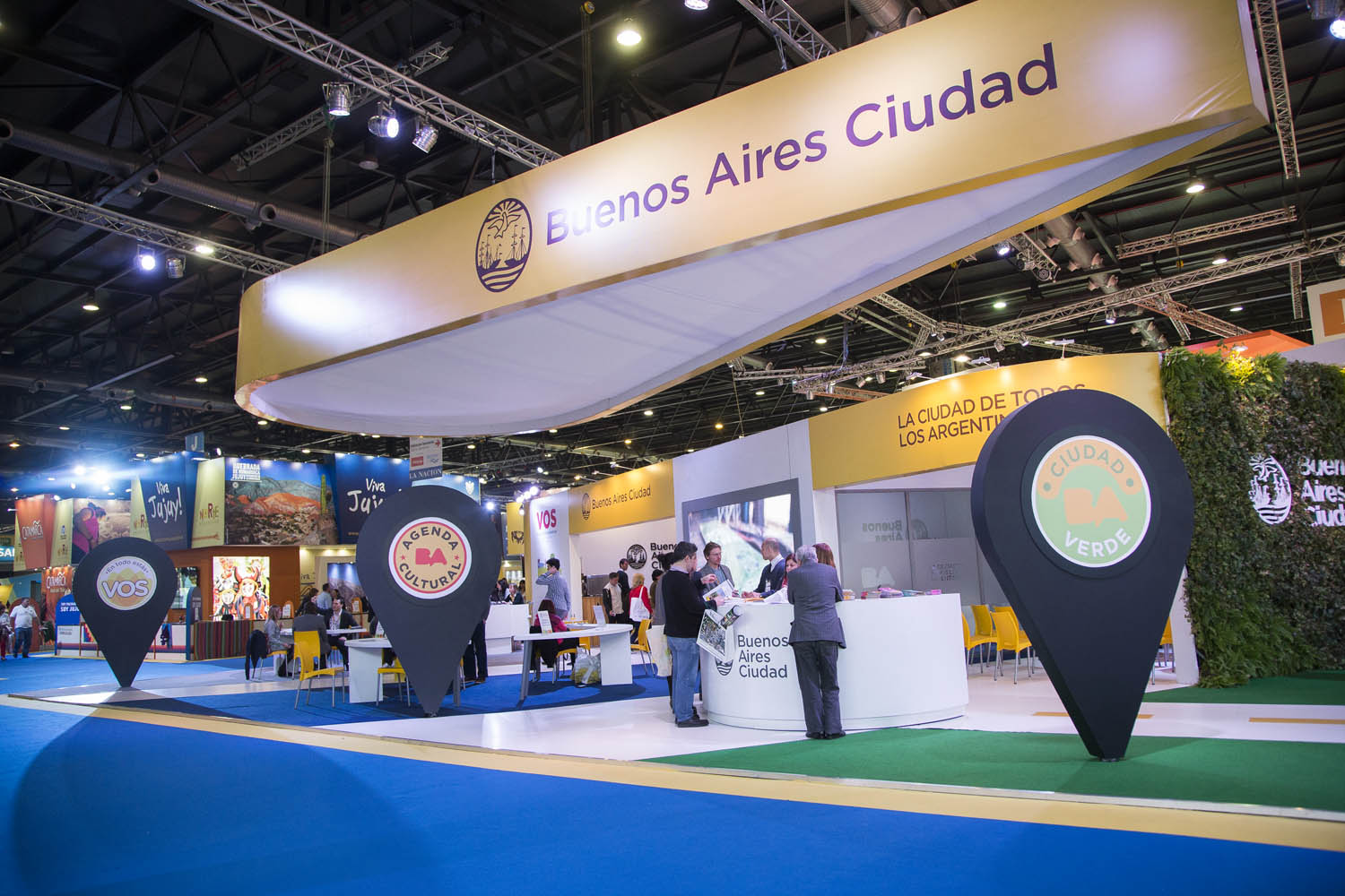 El Ecosello llegó a la Feria Internacional de Turismo