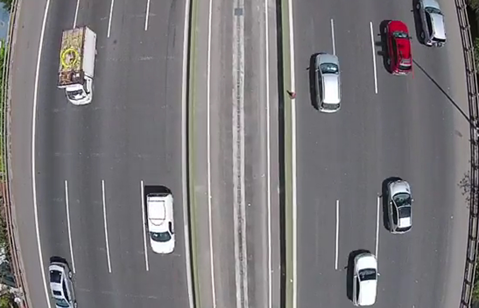El nuevo Metrobus desde un drone