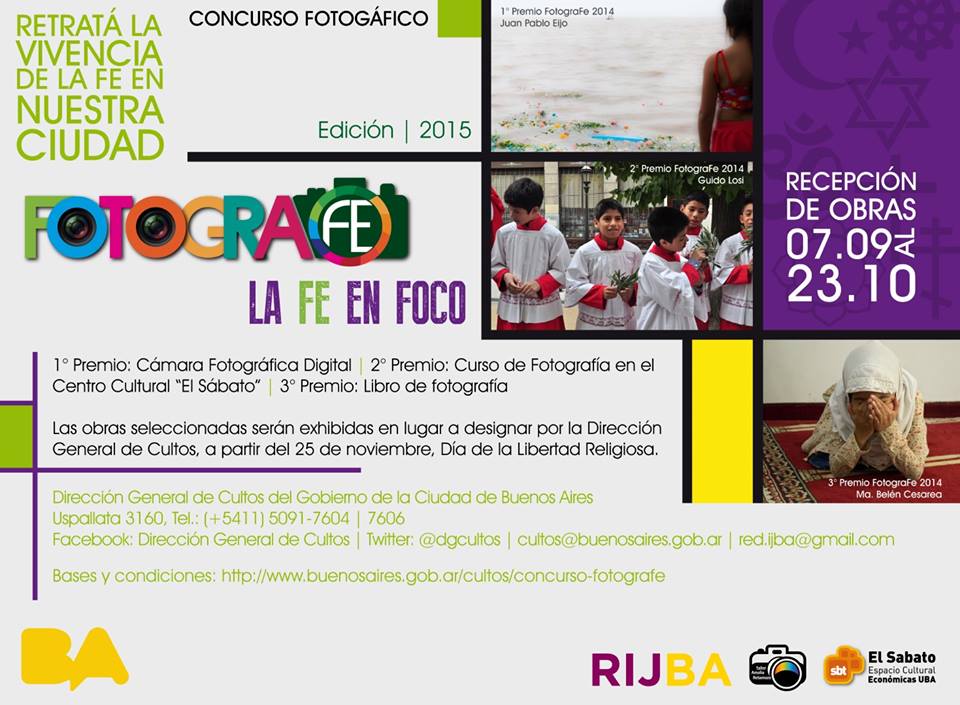 La Ciudad convoca al concurso "FotograFE: la Fe en Foco"