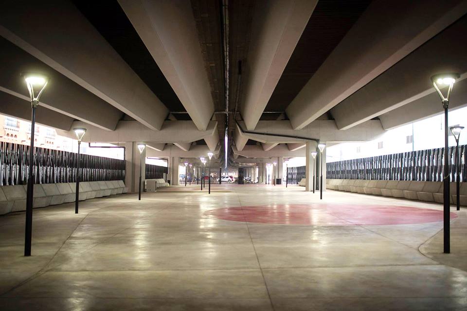 El renovado entorno de la Usina del Arte