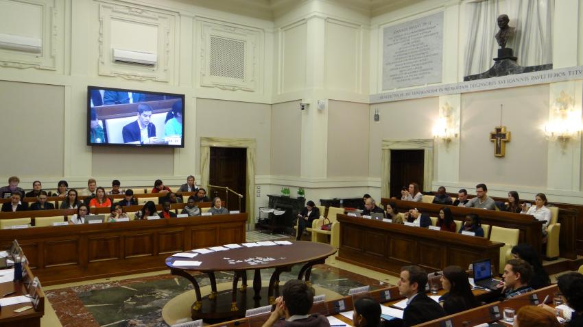 Simposio Mundial de Jóvenes contra la Trata de personas