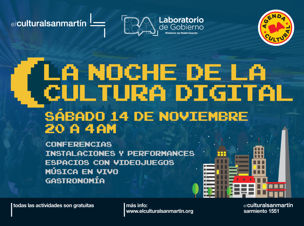 Primera Noche de la Cultura Digital en la Ciudad