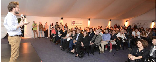 WE CELEBRATE 3 YEARS OF AUDIOVISUAL DISTRICT.