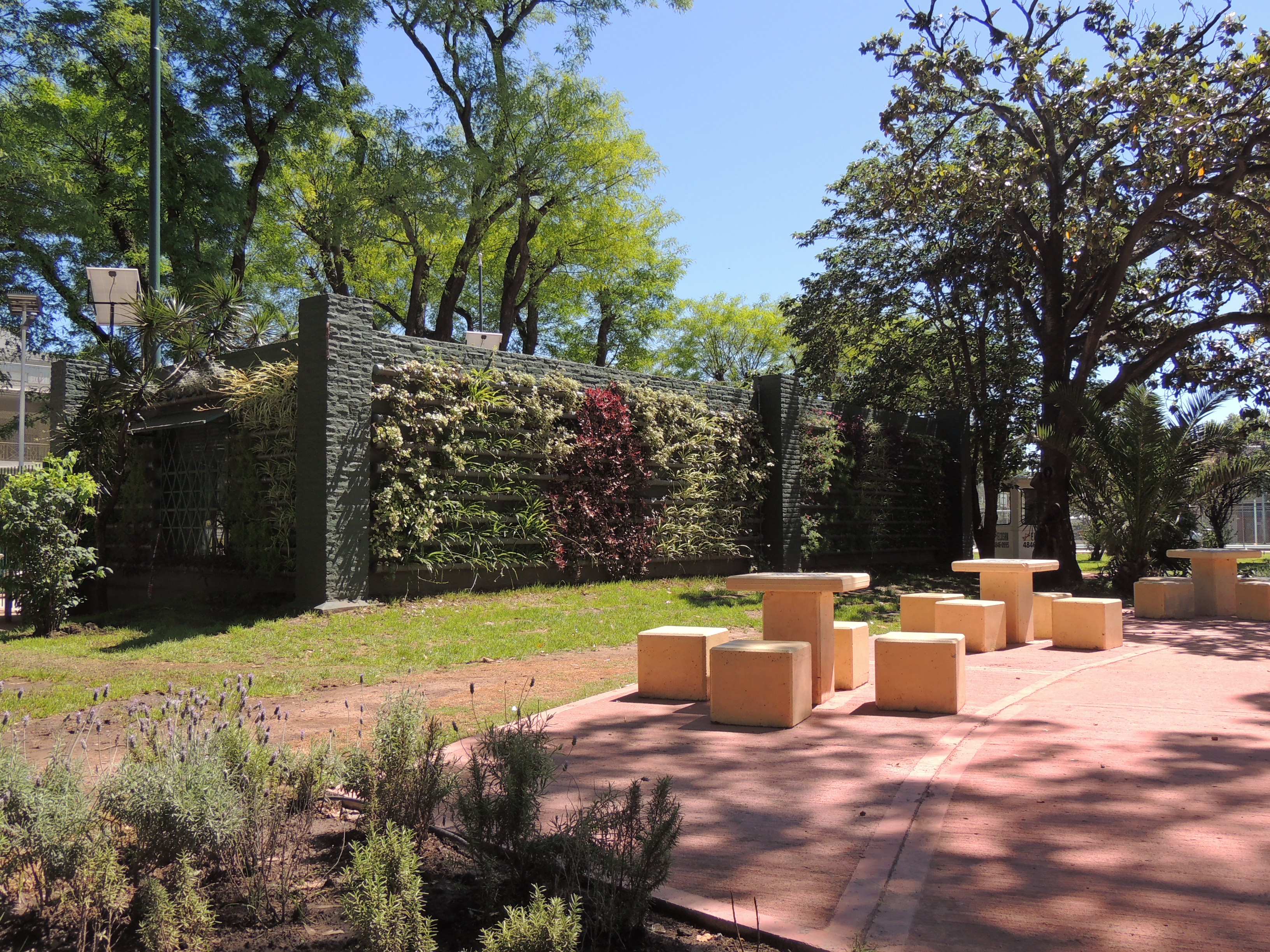 Inauguración de Plaza Leandro N. Alem