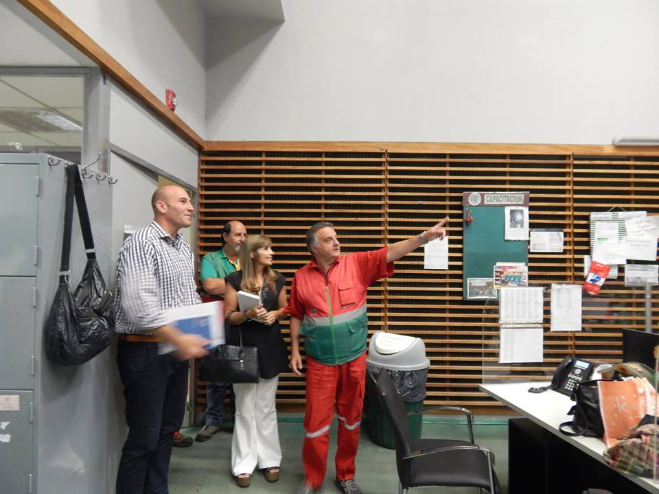 El Ministerio de Salud y el SAME reciben al Intendente de Quilmes