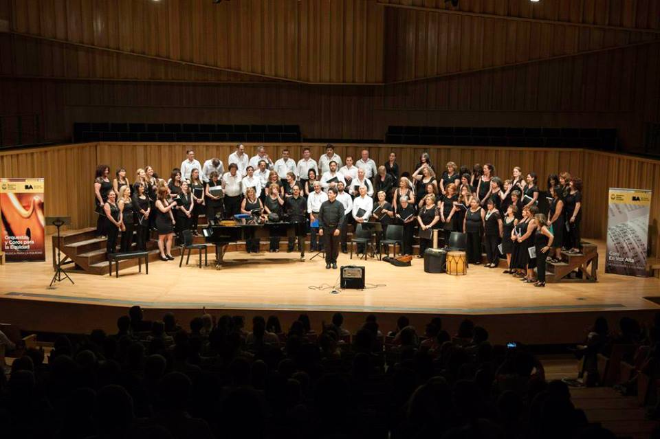 Los Coros para la Equidad del Ministerio de Educación realizan su primera experiencia internacional