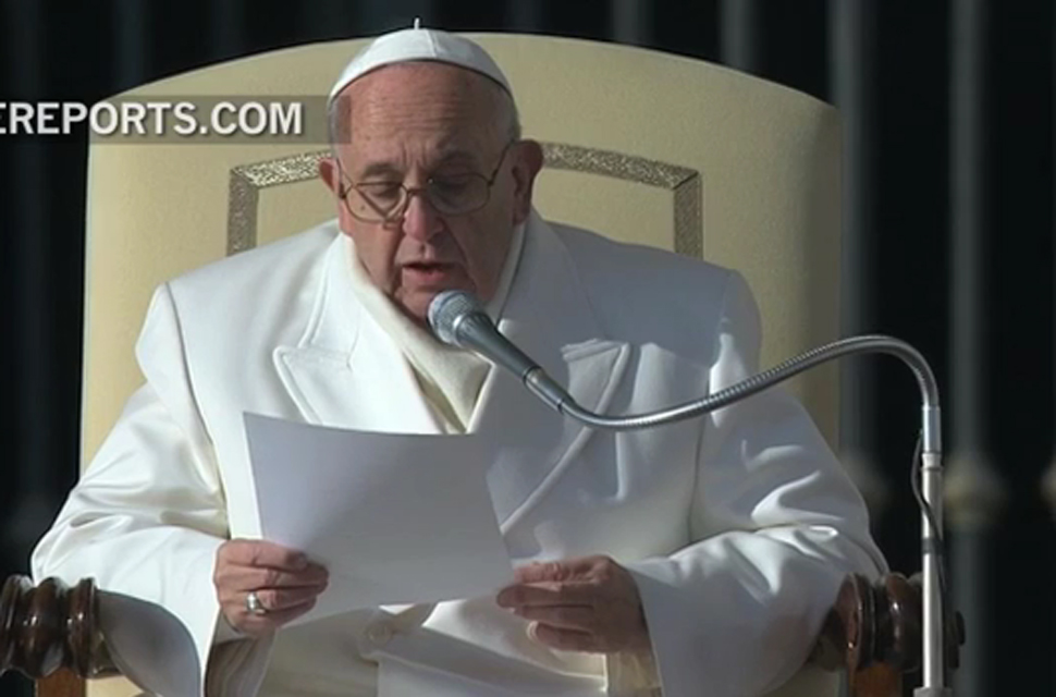 El Papa pidió por los inundados