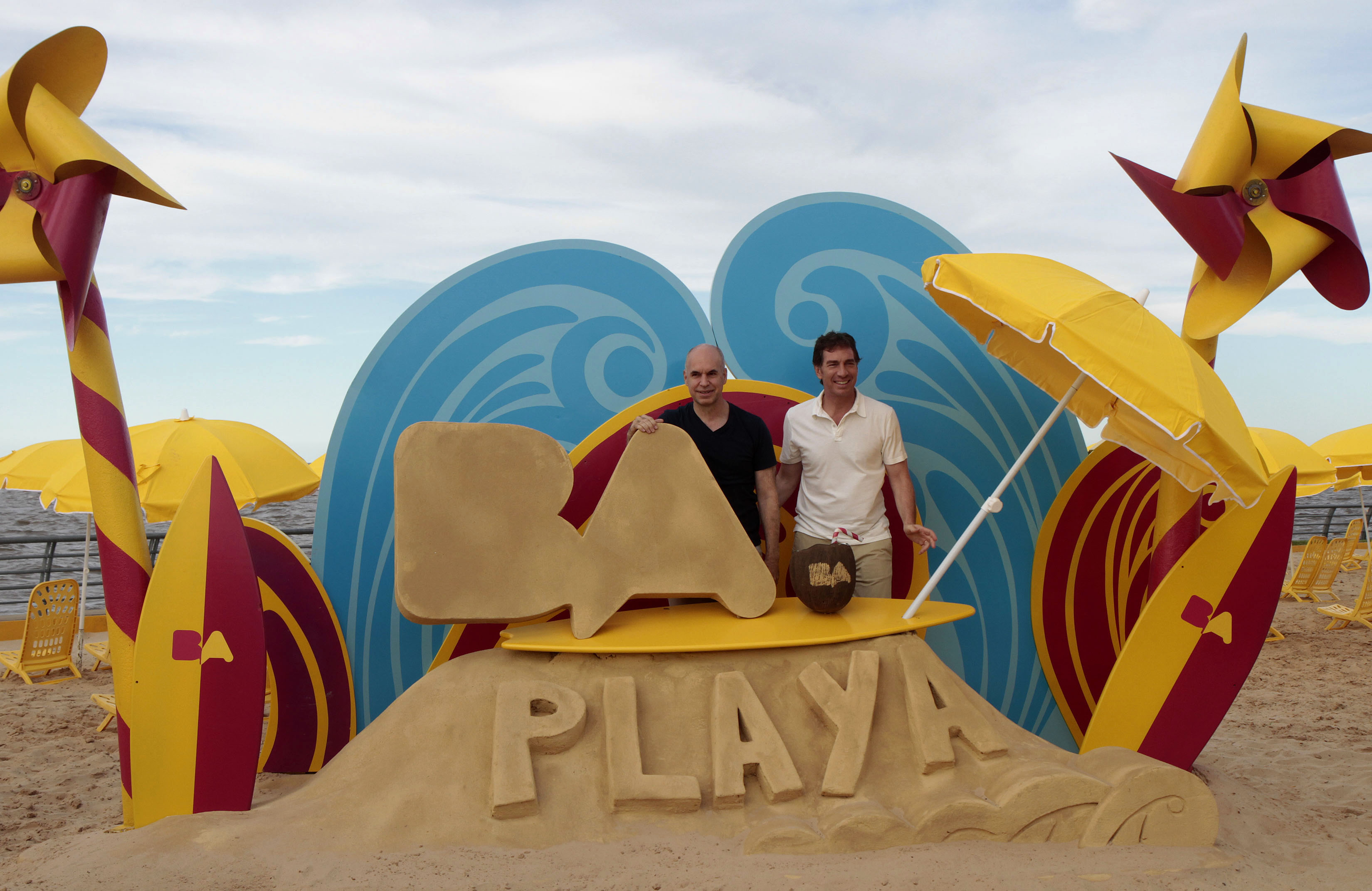 Se inauguró la 8va. edición de Buenos Aires Playa
