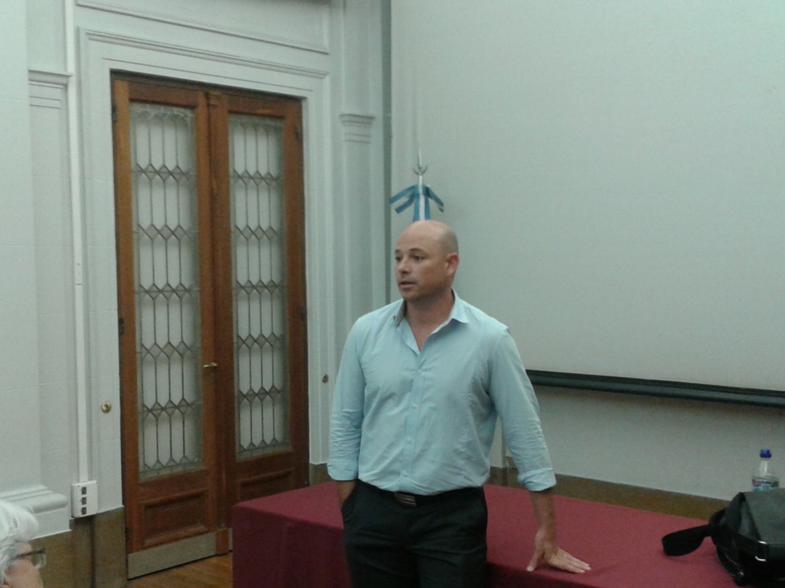 Se presentó oficialmente al nuevo Director de Colectividades