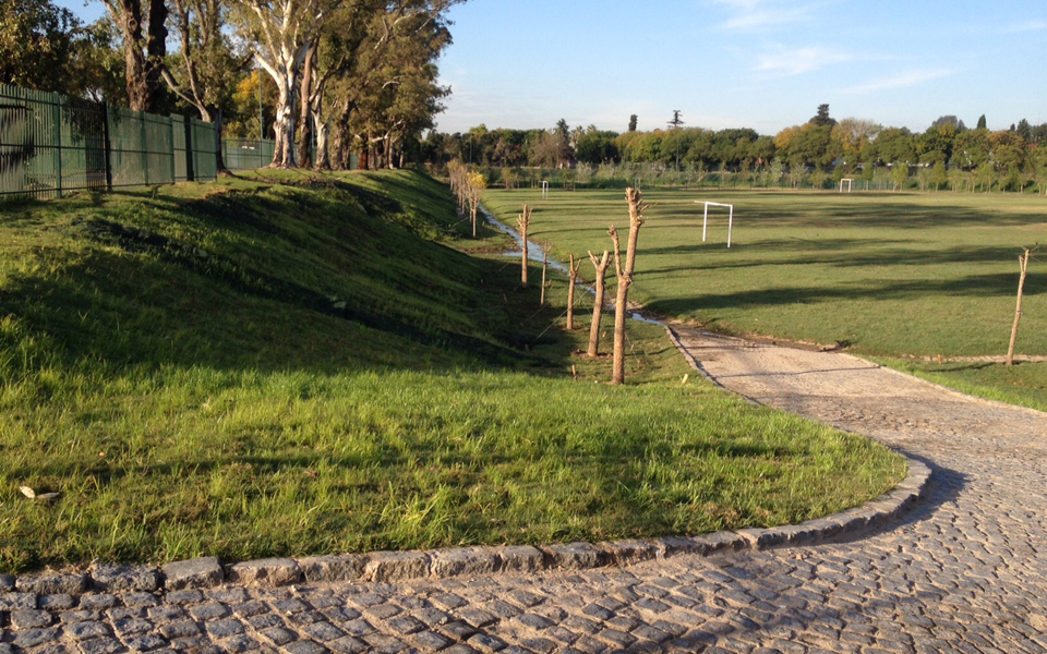 Parque Sarmiento: un alivio para el Arroyo Medrano