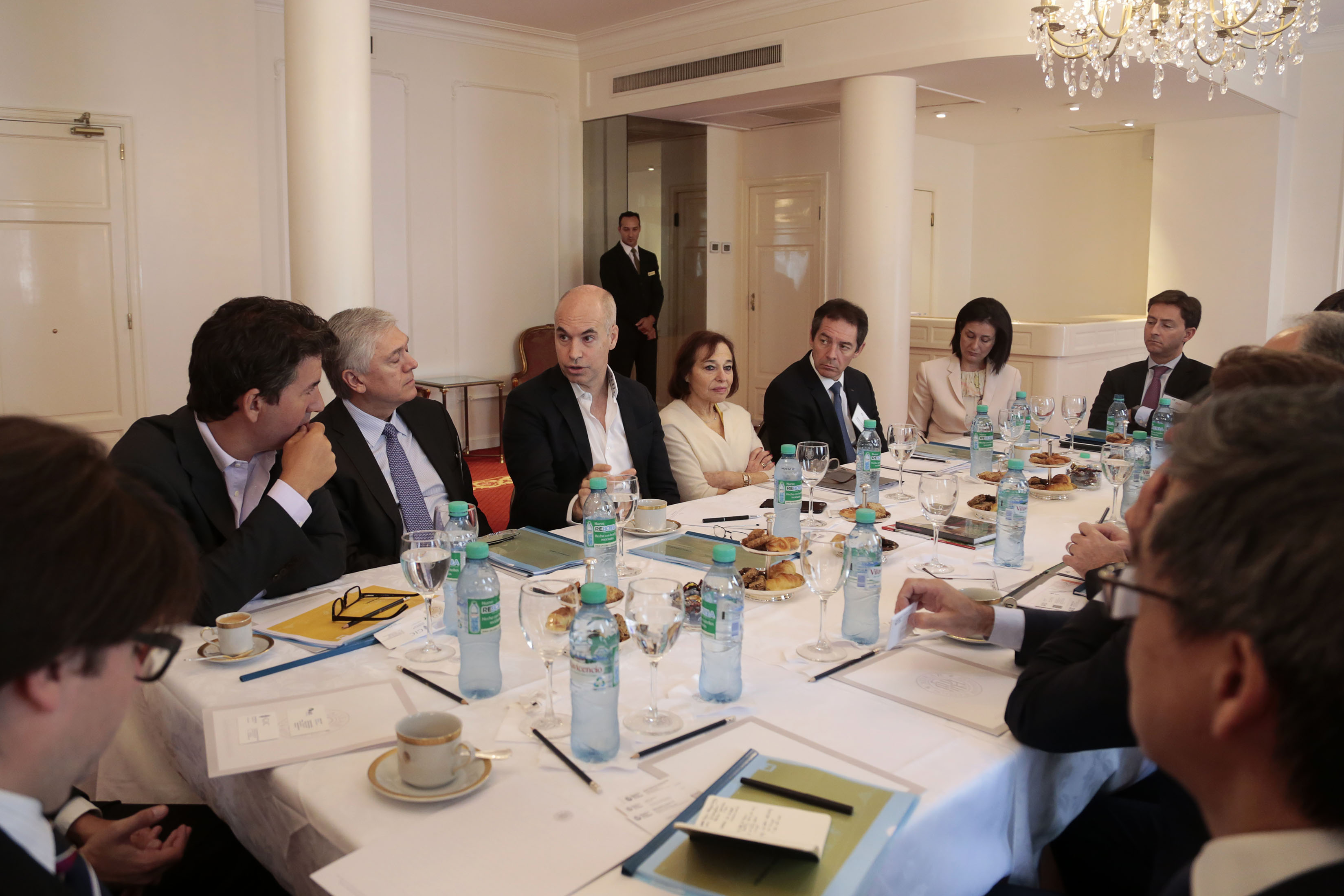 Rodríguez Larreta se reunió con empresarios del Council of the Americas