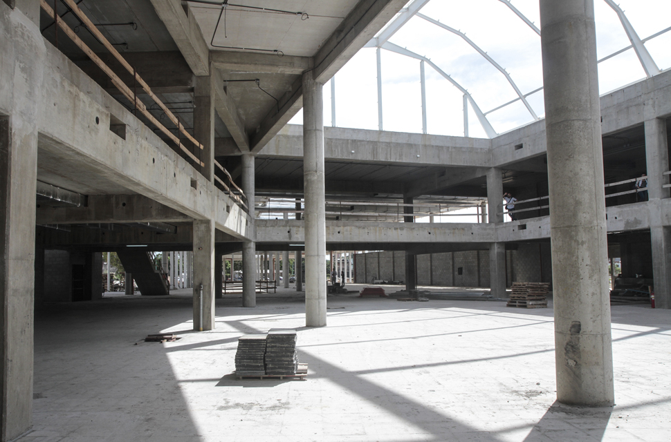 La obra de la terminal Dellepiane, por dentro