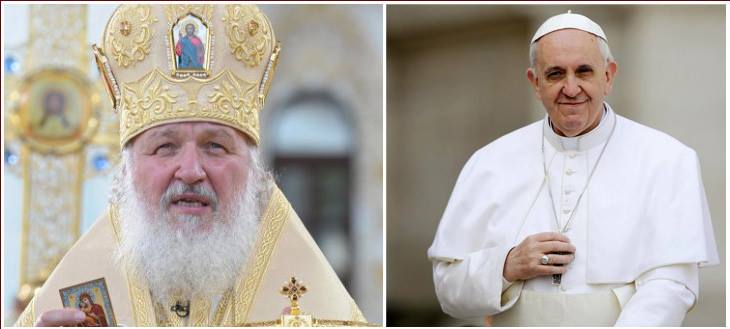 Se anunció un histórico encuentro entre Francisco y el Patriarca de Moscú