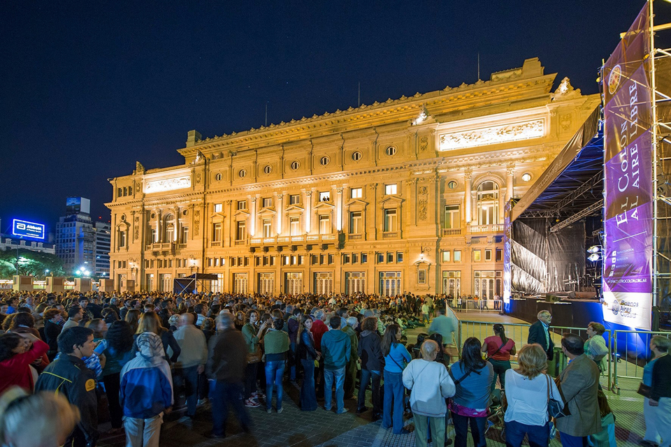 Teatro Colón al aire libre