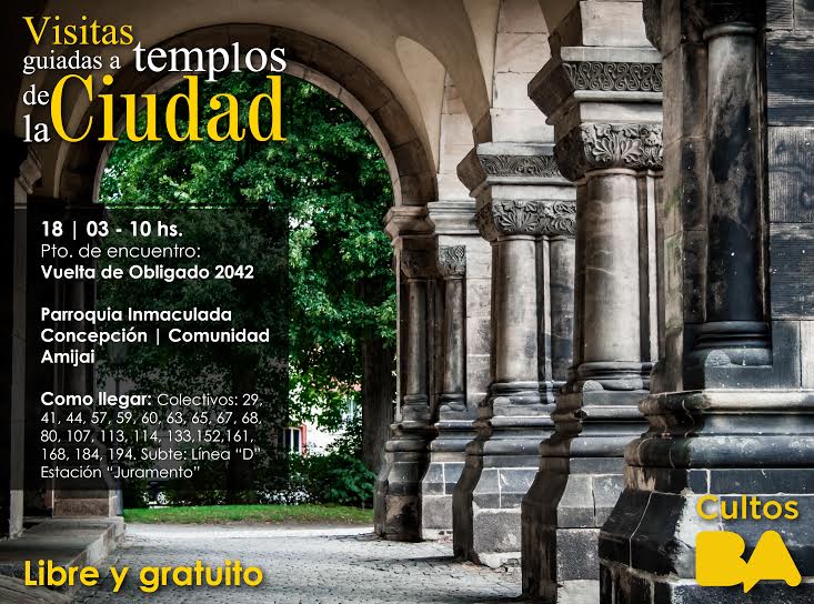 Ciclo de Visitas Guiadas a Lugares de Cultos de la Ciudad