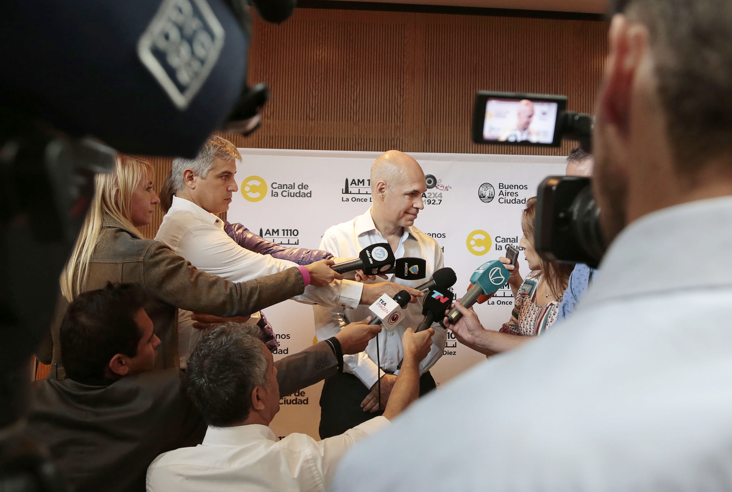 Horacio Rodríguez Larreta presentó la nueva programación de los medios públicos de la Ciudad