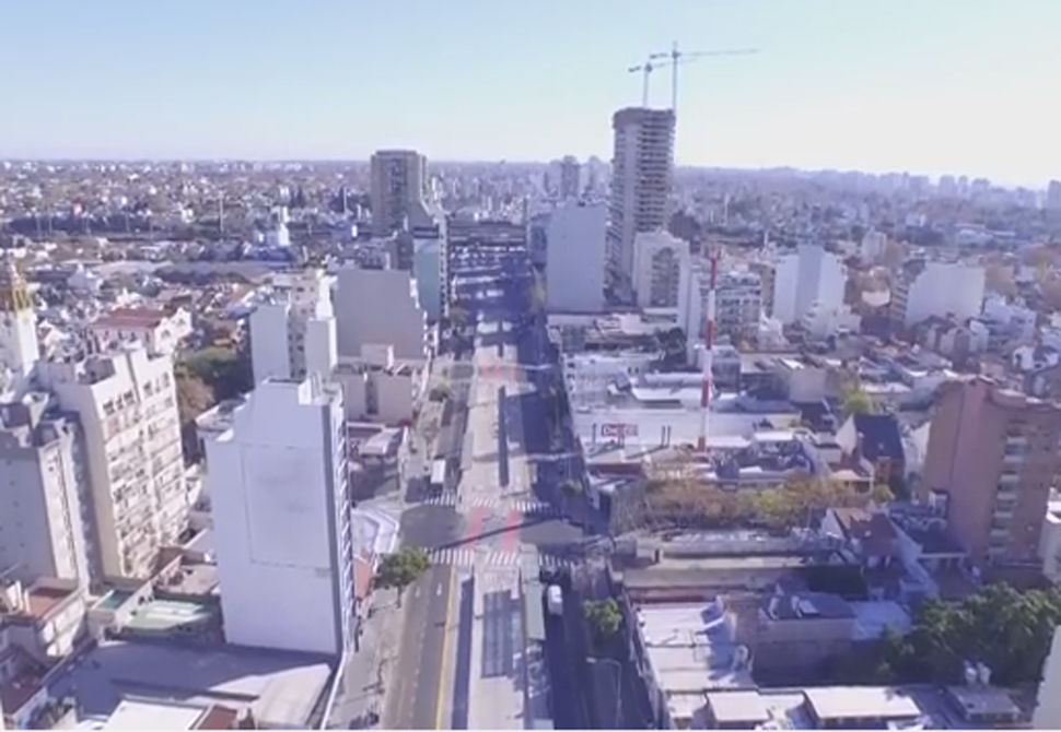 Video: el corredor, desde el aire