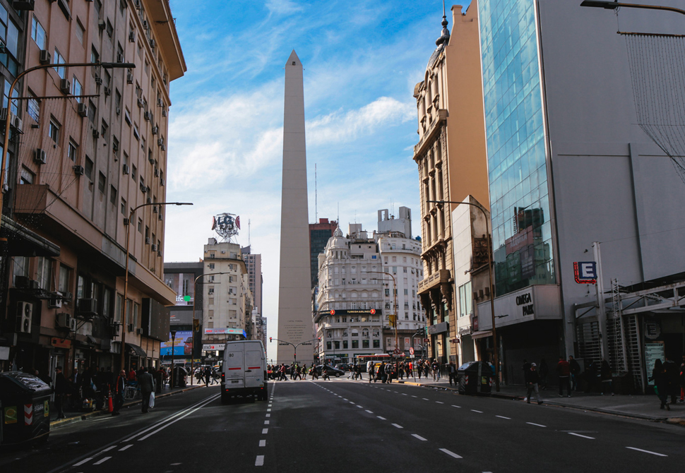 Fotos de la renovada Av. Corrientes